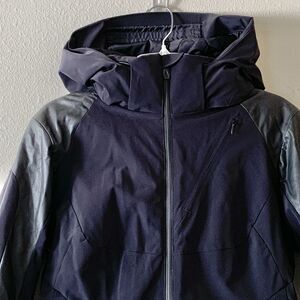 Spyder Womens Liberty Jacket Black Waterproof PrimaLoft Insulated Ski Coat Sz 10